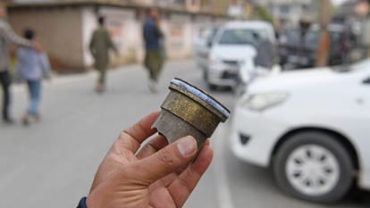 Pahalgam Terror Attack Operation Sindoor Wreckage of an unidentified jet found in Pulwama