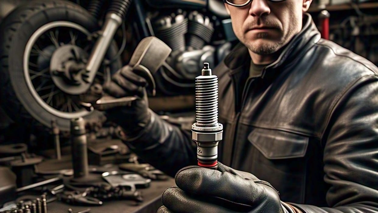 change bike spark plug to increase mileage know about motorcycle maintenance tips