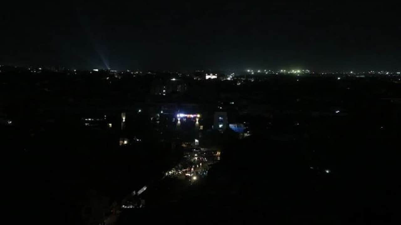 black out drill in Bareilly for 10 minutes air attack prevention practice was conducted