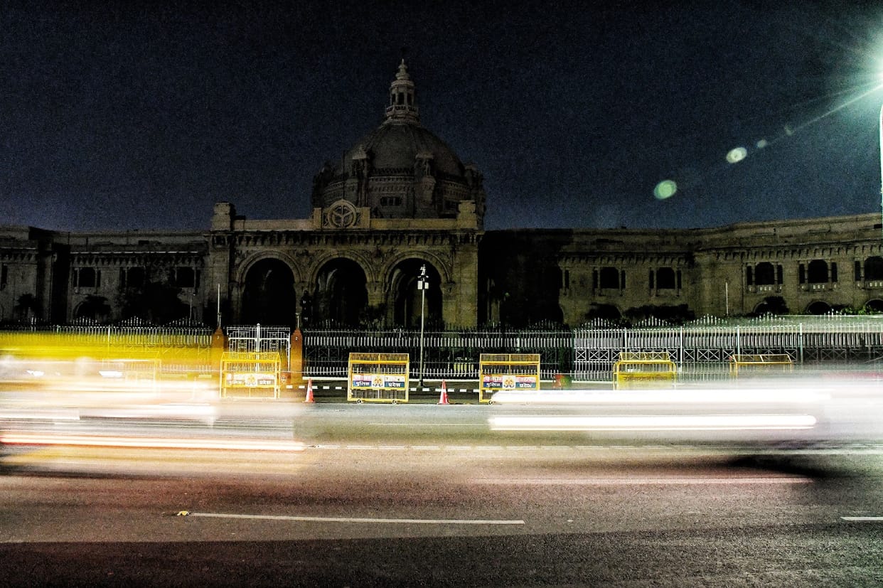 Lucknow Mock Drill Blackout After Anti Terror Exercise Lights Off at Vidhansabha and Airport Metro Halted