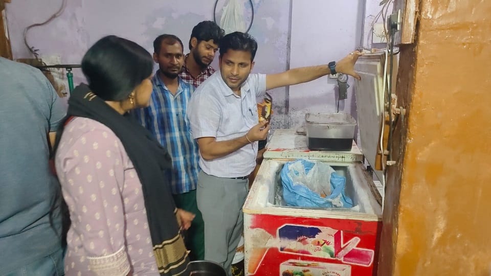 Ice cream was being made from expired ingredients in haldwani