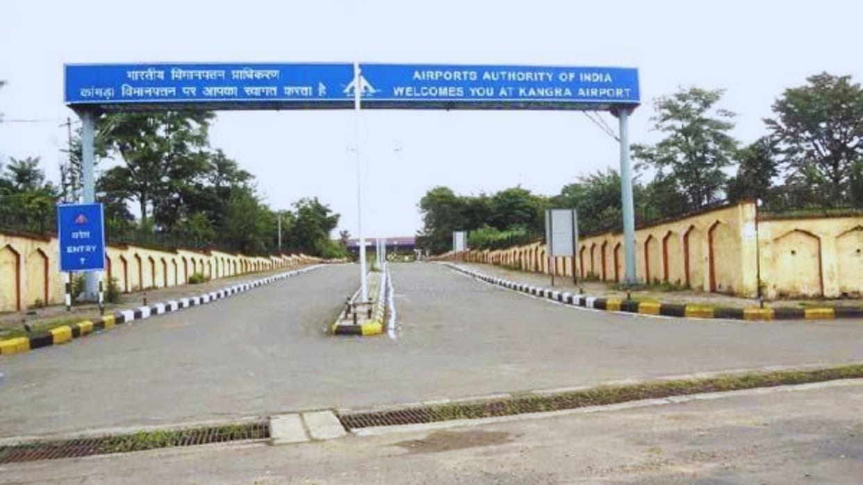 Himachal Gaggal airport closed for civilian flights till May 9 will be used by the army in case of emergency