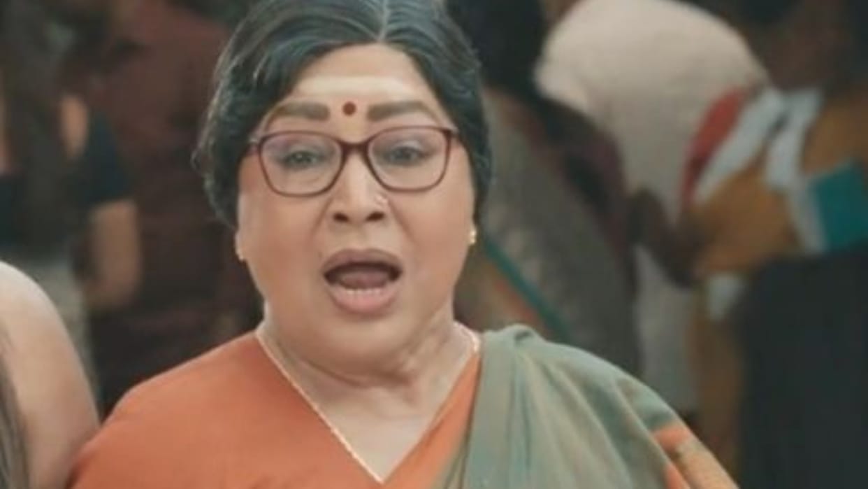 Popular comedian Kovai Sarala returns to Tollywood after 6 years ott web series Devika & Danny