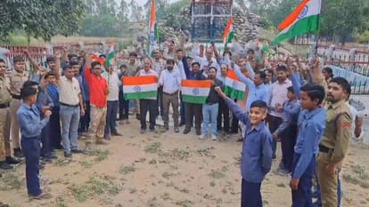 Celebration on the success of 'Operation Sindoor' in Bulandshahr