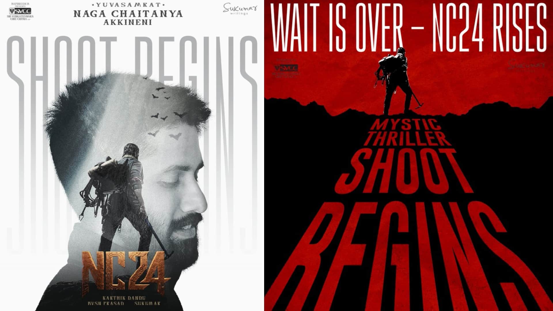 Naga Chaitanya First Look From Mythological Thriller NC24 Released Shoot Begins