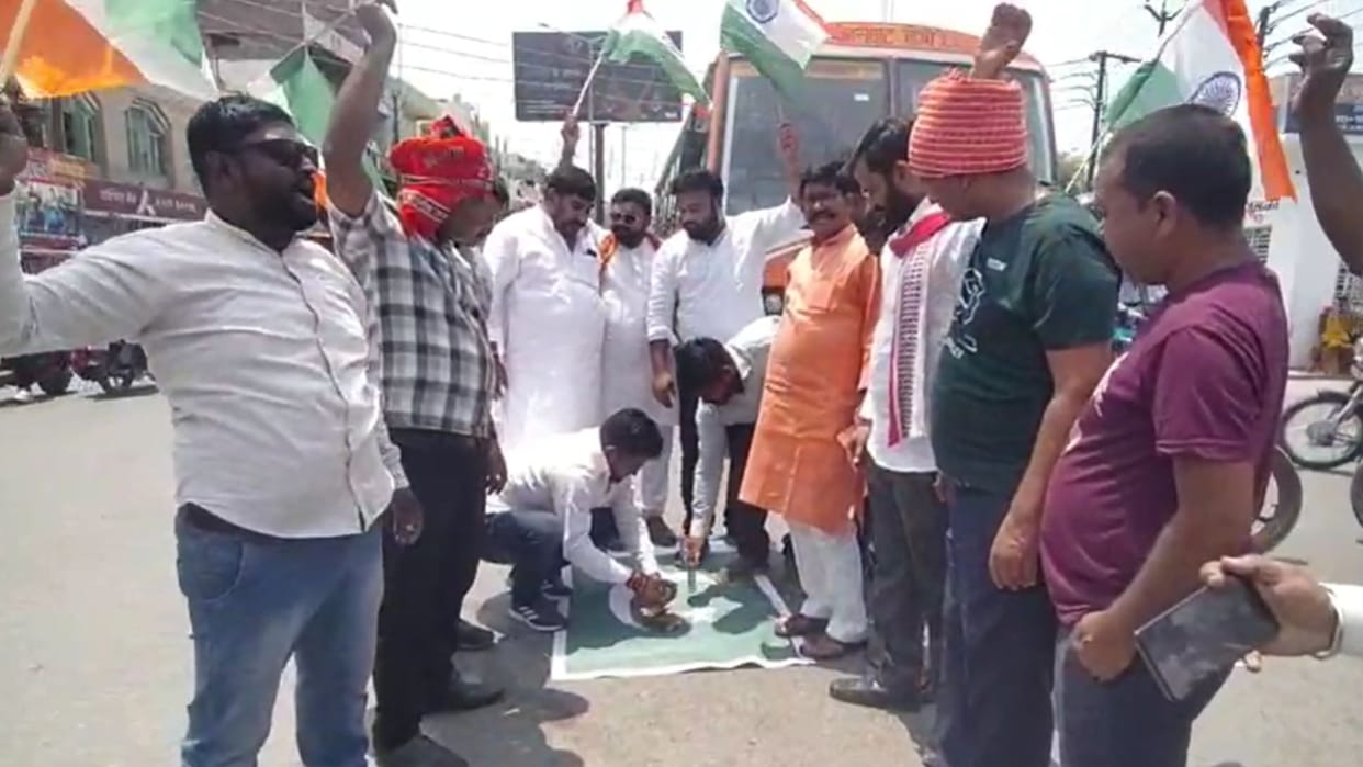 Enthusiasm high after air strike on Pakistan BJP workers celebrated