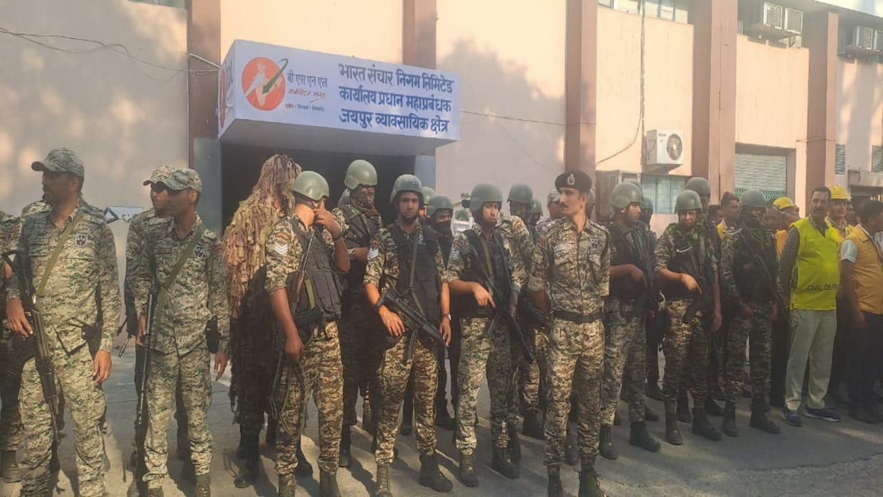 Mock Drill: Sirens sounded from Jaipur to Jaisalmer, a glimpse of war was seen in the mock drill