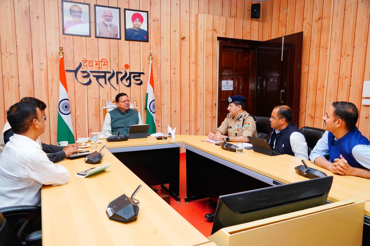 Uttarakhand CM Dhami held high-level meeting said security of Chardham Yatra should be tightened