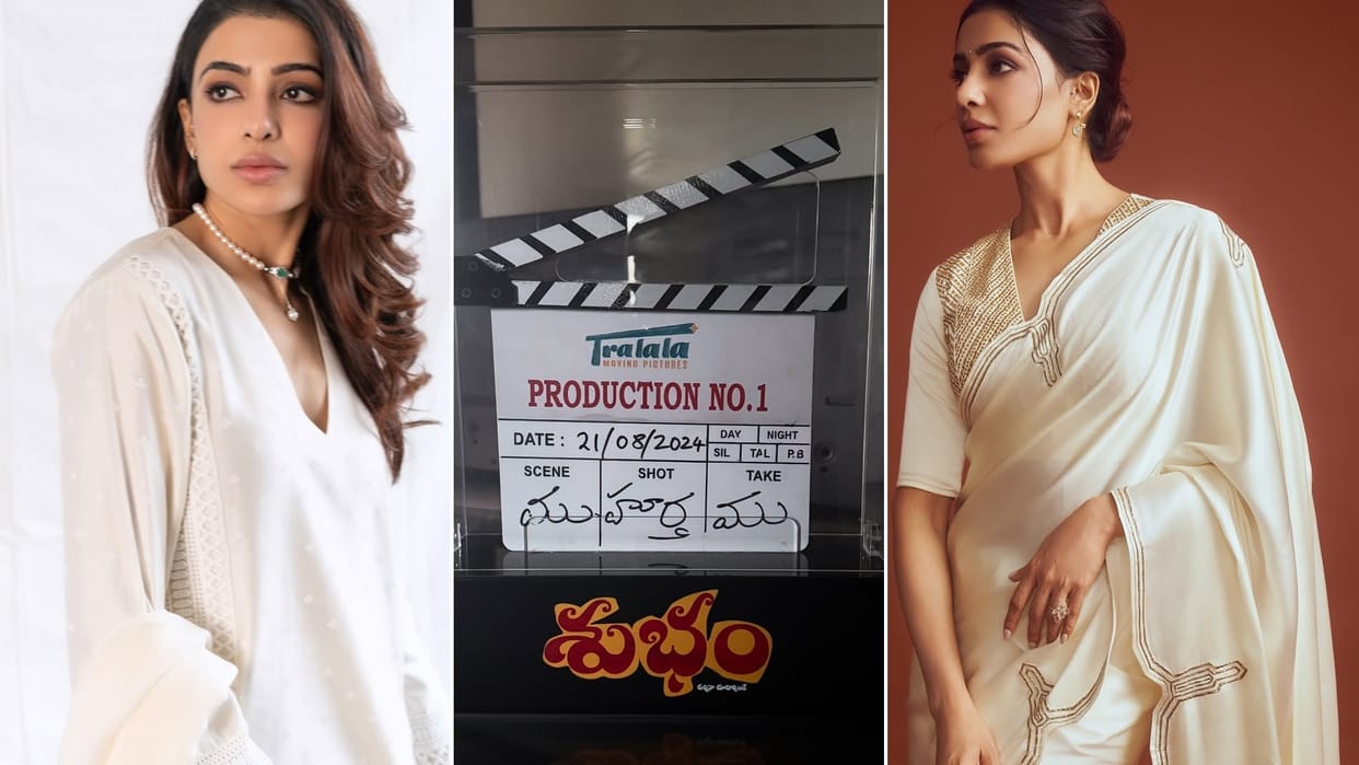 samantha ruth prabhu shares beautiful photos New beginnings upcoming film Subham release date celebs comments