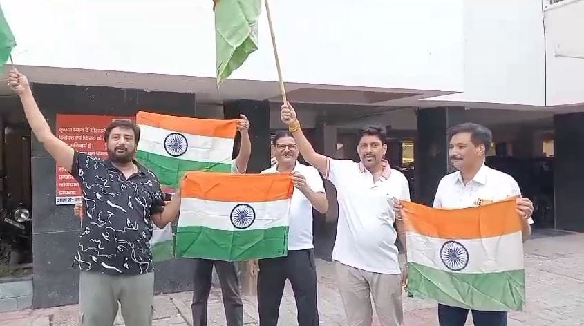 People celebrated after Operation Sindoor conduct to avenge Pahalgam terrorist attack