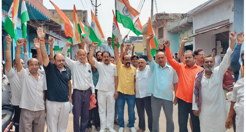 Operation Sindoor India's air strike on Pakistan sweets distributed in Vrindavan