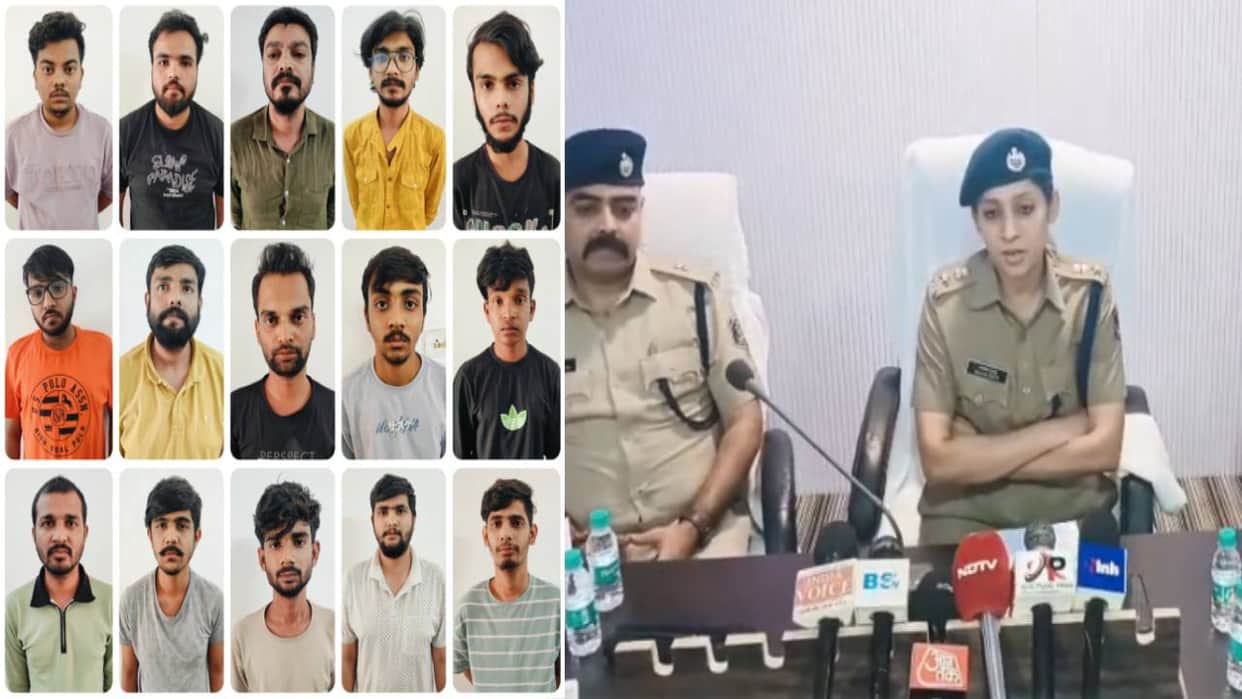 15 arrested by bhatapara police and busted interstate online cricket betting gang