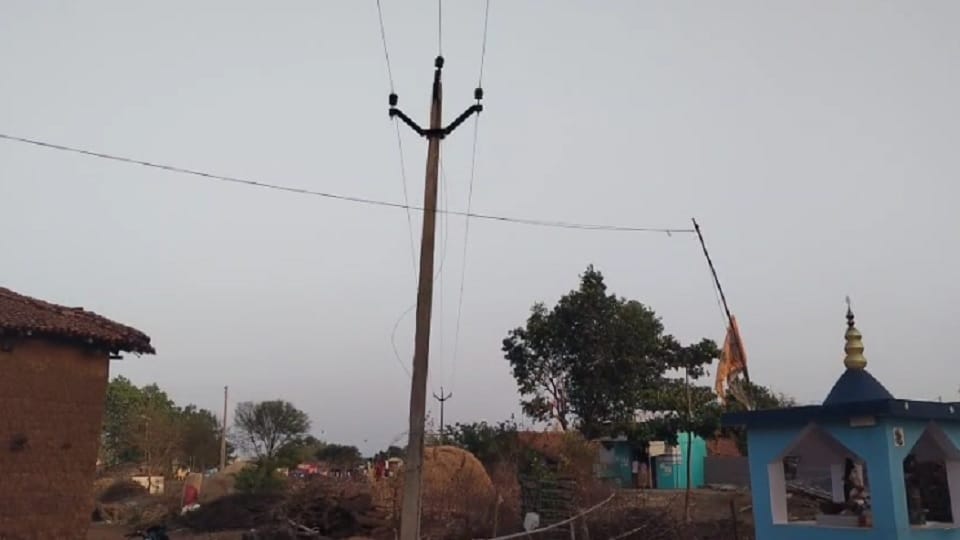 A minor died after coming in contact with a high tension wire