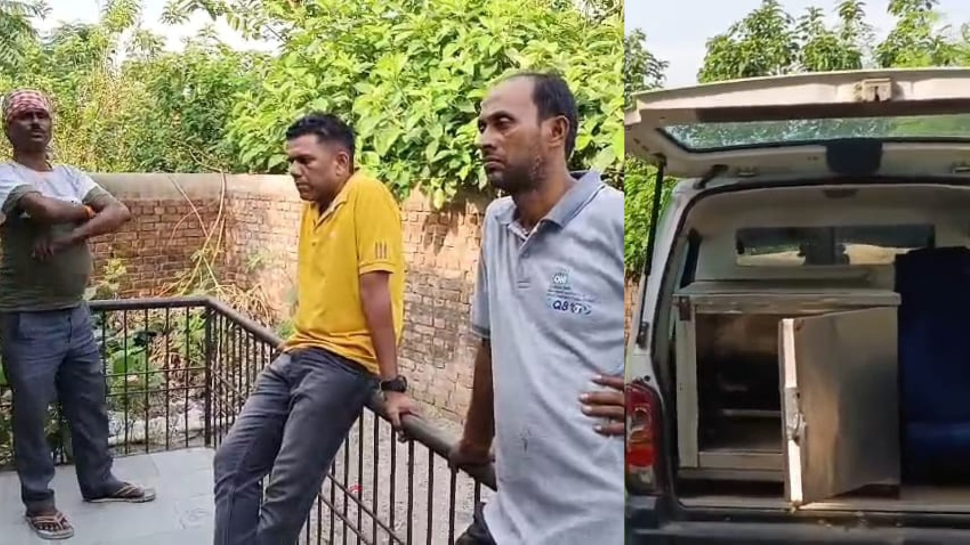 अस्पताल पहुंचे परिजन