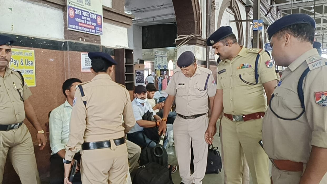 Agra police on high alert started search operation After Operation Sindoor