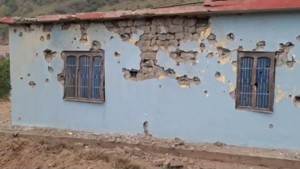 Ceasefire Violation Pakistan Army posts resorted to unprovoked fire using small arms and artillery guns on LoC