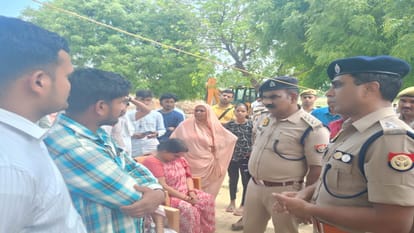 Pratapgarh Crime Young man shot dead in land dispute, aunt's condition critical
