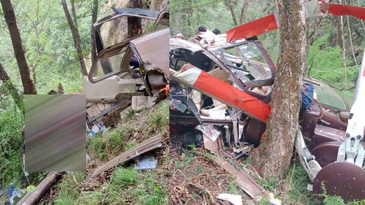 Kedarnath Helicopter Crash Narrow valley and high mountains 6 helicopters crashed in 12 years 38 people died