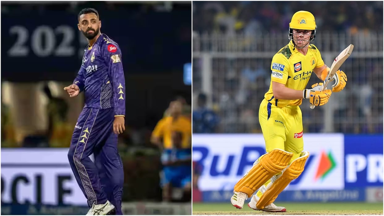 IPL 2025: KKR Varun Chakraborty punished by BCCI for doing this vs CSK Dewald Brevis, Know the matter