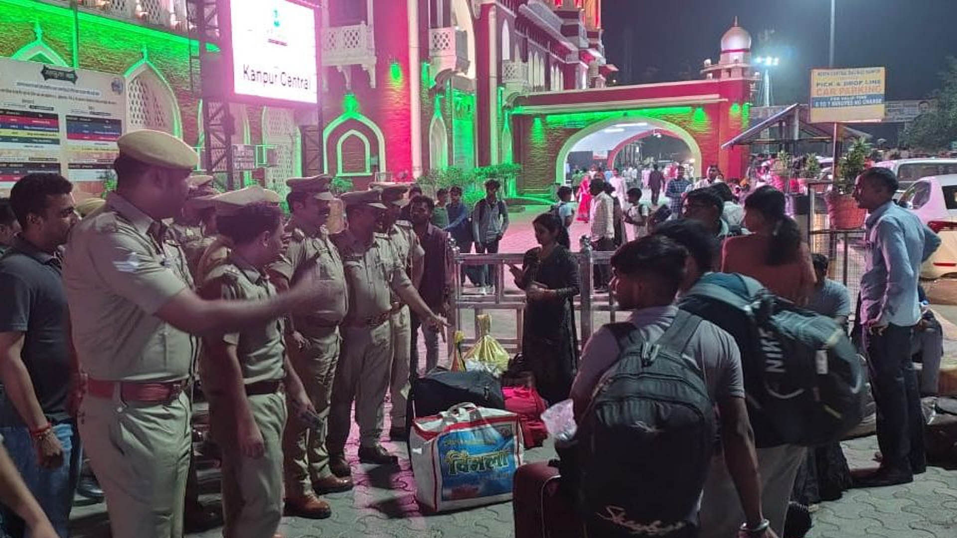 कानपुर में बढ़ाई गई सुरक्षा
