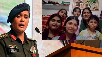 भट्टागांव में खुशी जाहिर करते कर्नल सोफिया क़ुरैशी के परिजन