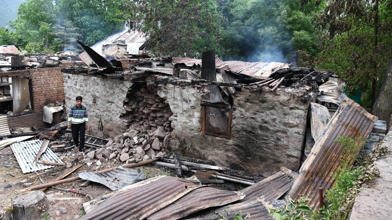 Operation Sindoor: After Operation Sindoor, windows were broken and balconies were shaken in Uri; new pictures