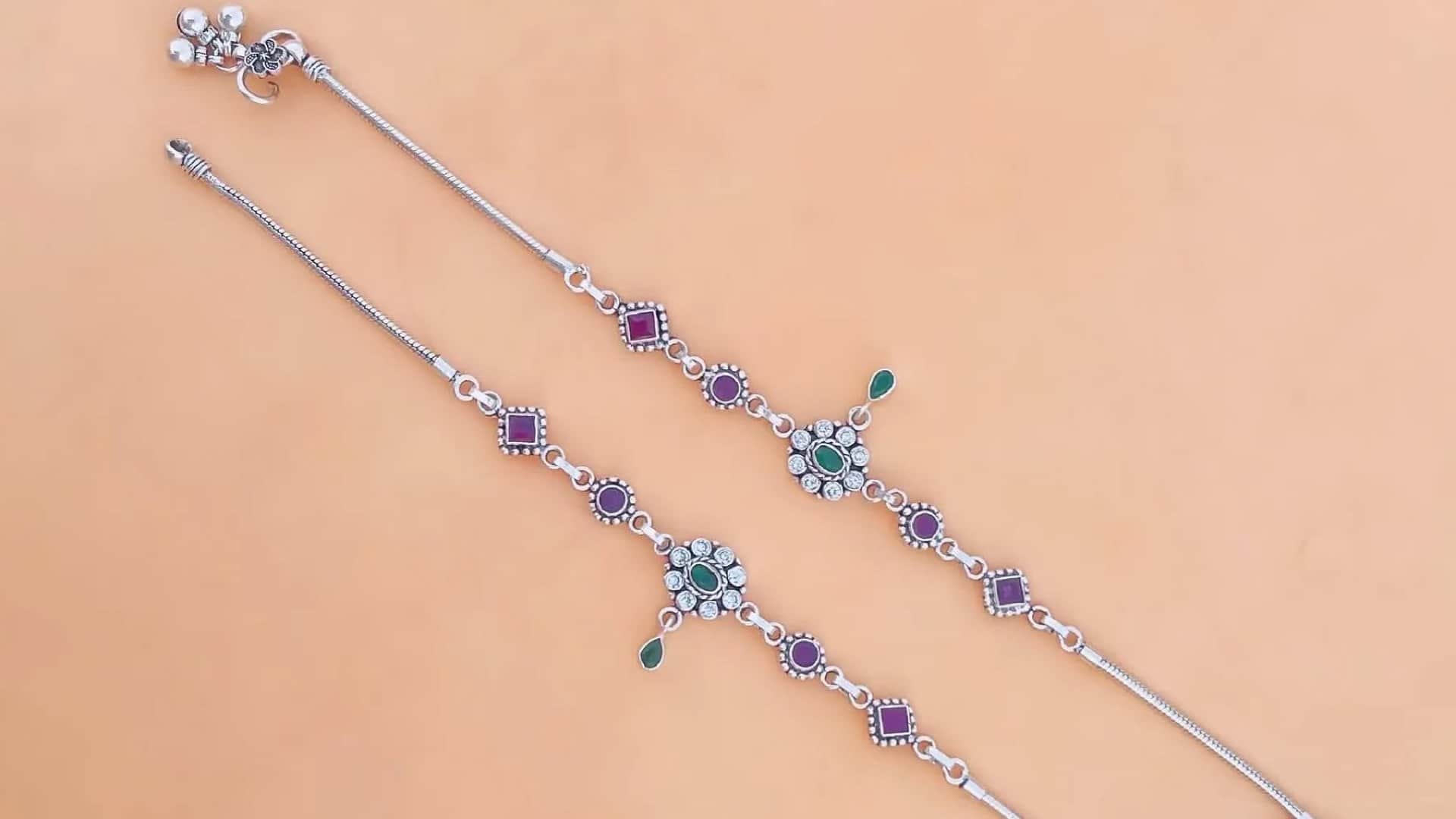 Akshaya Tritiya 2026 Silver Payal Design Under 3000 Rupees Budget Anklet