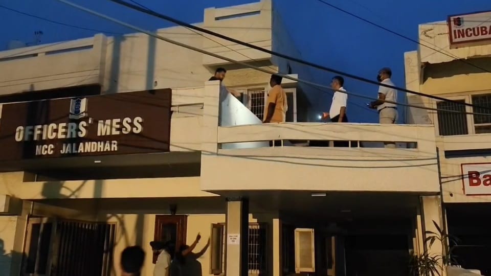 Fire broke out in NCC Officer Mess in Jalandhar Defence Colony, no casualties reported