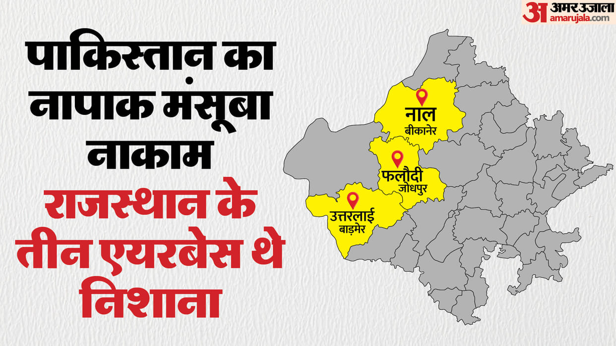 Blackout in Rajasthan Pakistan Attempted Attacks At Indian Army Locatons Alert on Borders Operation Sindoor