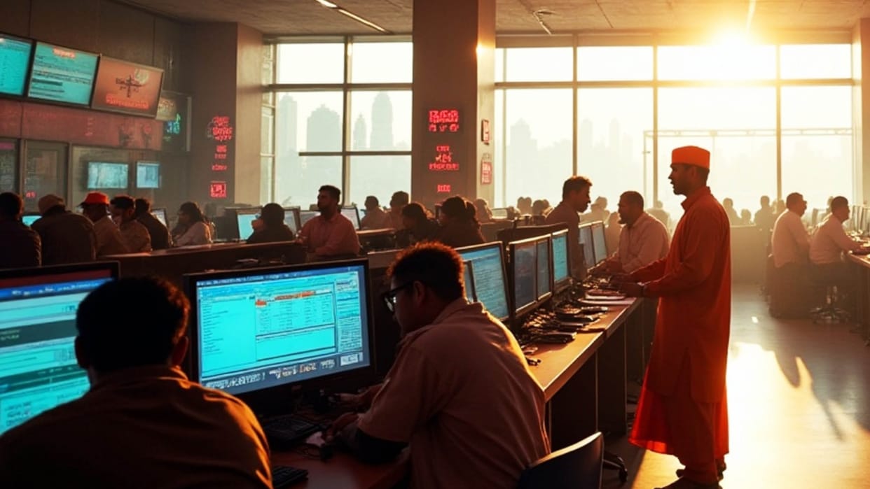 Pakistan Stock Exchange plunges by over 6000 points rumours of Indian strike near Karachi