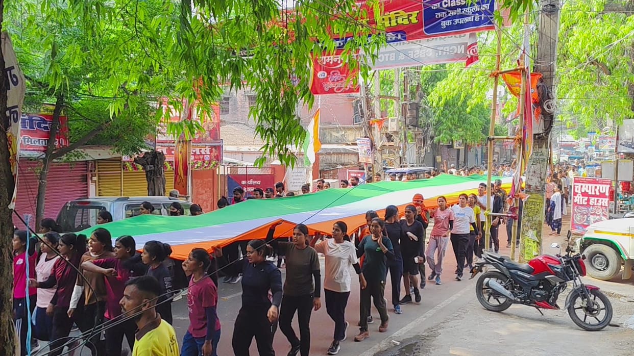 Bihar News: Celebration on the success of 'Operation Sindoor' in Siwan