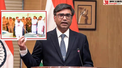 विदेश मंत्रालय की प्रेस वार्ता में विदेश सचिव मिस्री