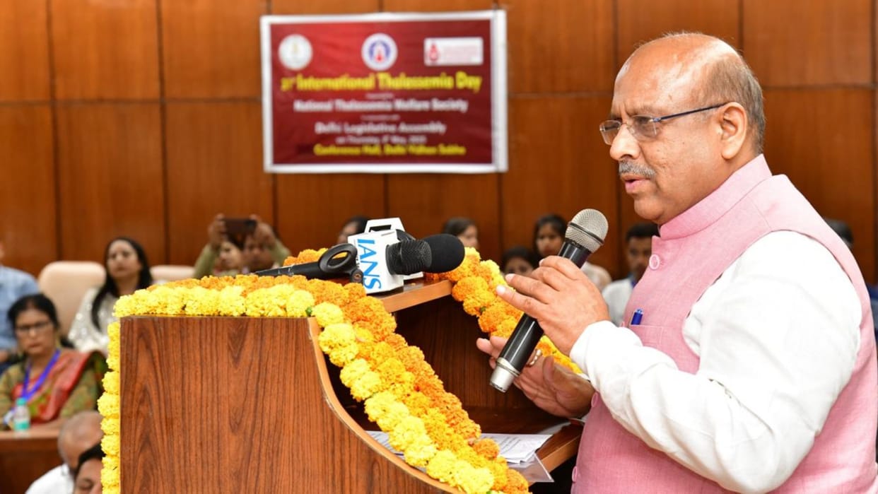 Govt is ready to provide all possible help to Thalassemia patients Vijendra Gupta