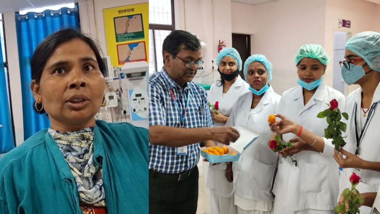 Bihar News : government hospital saved the 15th newborn of a woman rohtas bihar sasaram bihar