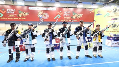 Khelo India Youth Games 2025 Divya-Rudra pair of Bihar defeated UP in close contest defeated them 16-14
