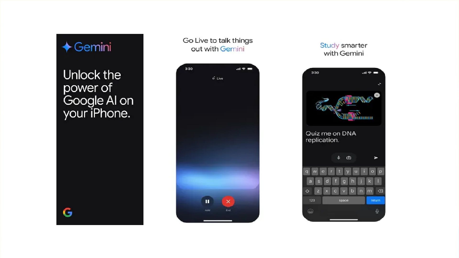Google Gemini App for iPad