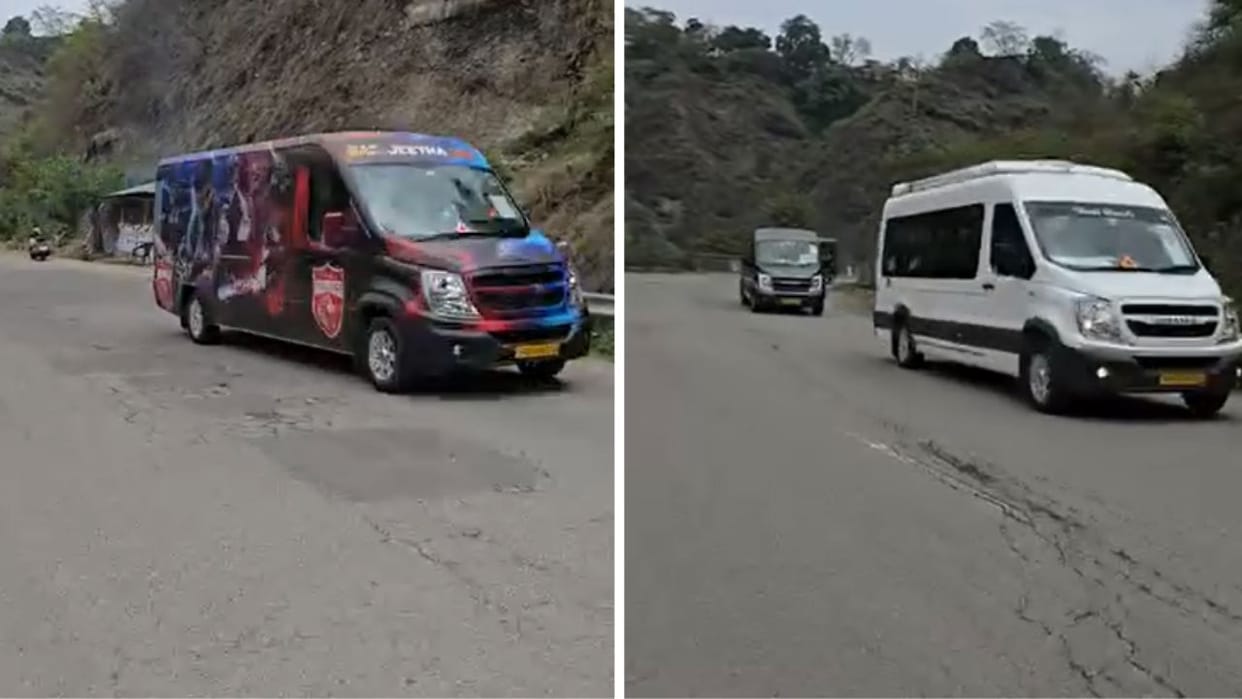 Teams of Punjab Kings and Delhi Capitals left Himachal sent to Delhi in a special train