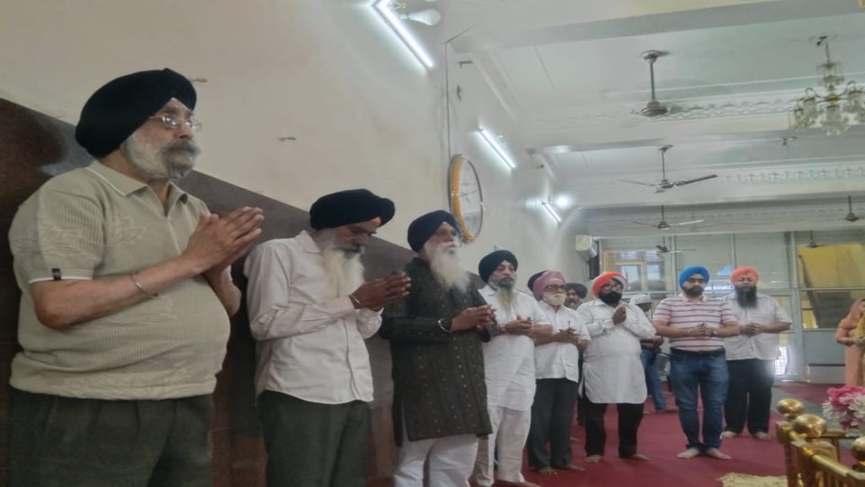 Protest against the bombing of Poonch Gurudwara, Gurudwaras should be merged into Indian territory