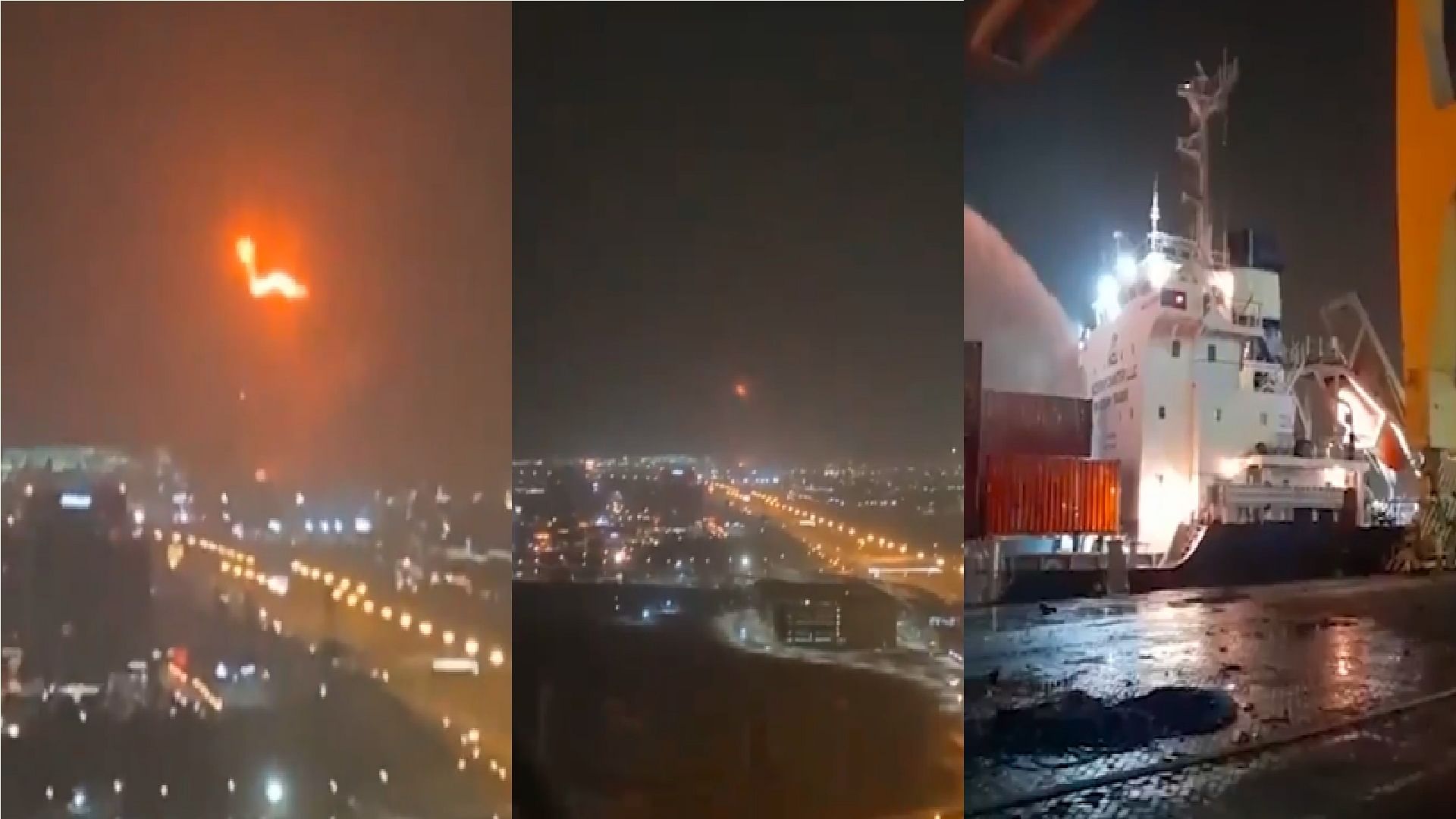 Hazira Port attacke fake video