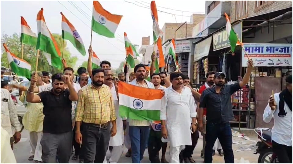 Rajasthan border area Khajuwala People excited by India's action against Pakistan