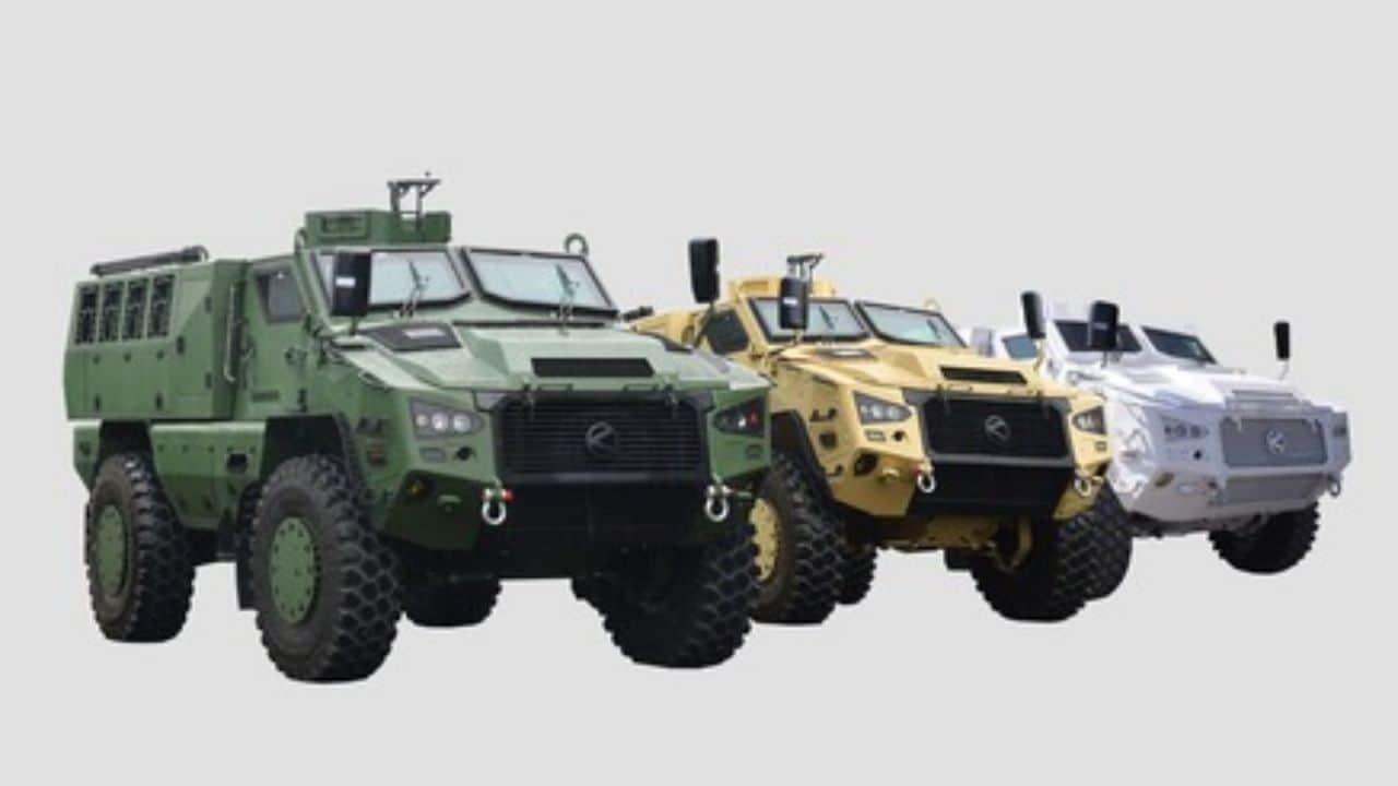 armoured vehicles of Indian army developed by tata Mahindra Kalyani with state of the art technology india pak