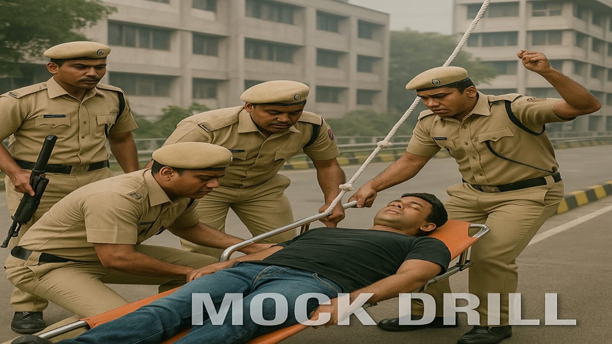Jodhpur Mock Drill: Administration gave information about safety to people during mock drill