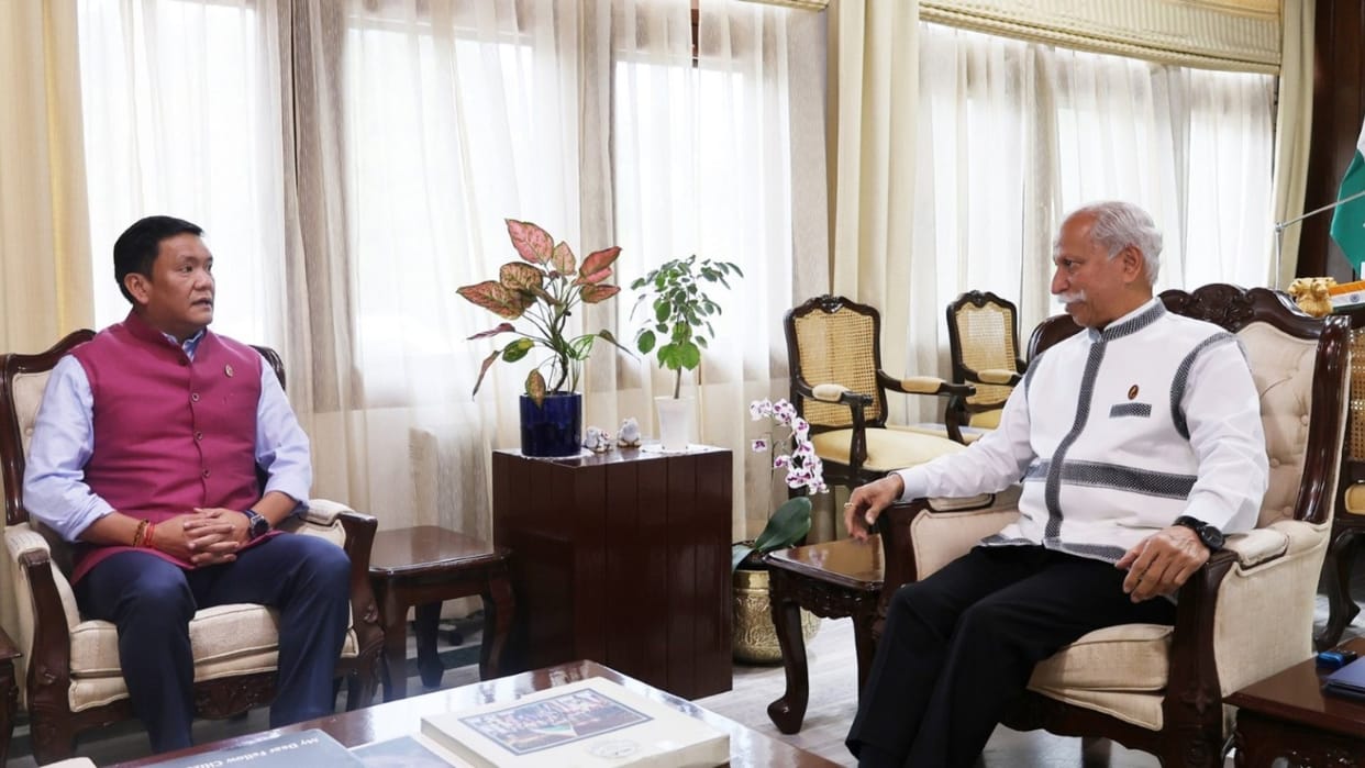 Arunachal Pradesh Chief Minister met the Governor discussed about security