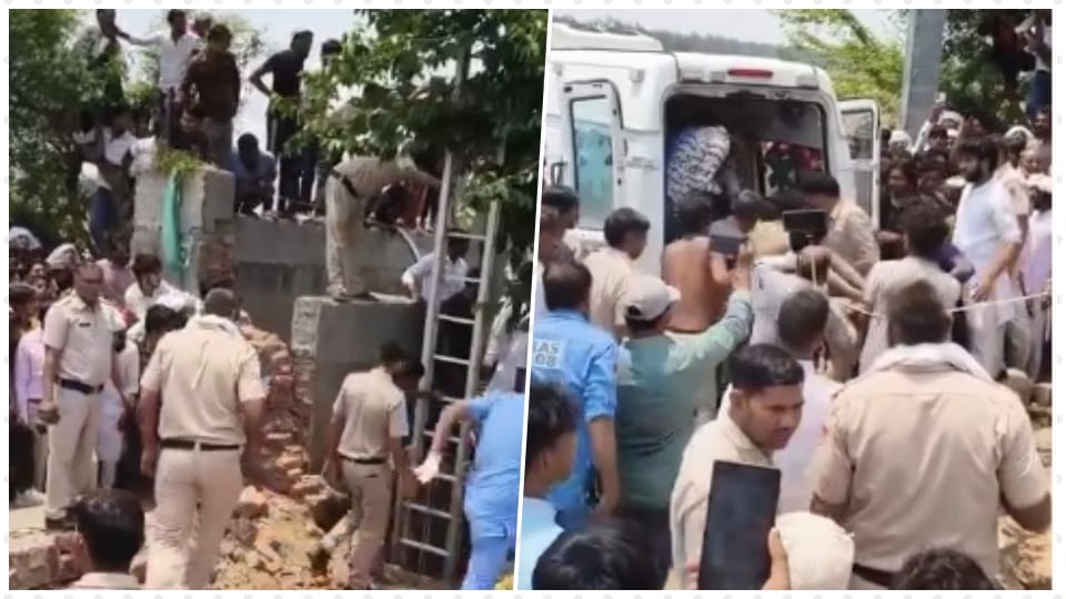 Three people died due to exposure to poisonous gas in a well in Nuh