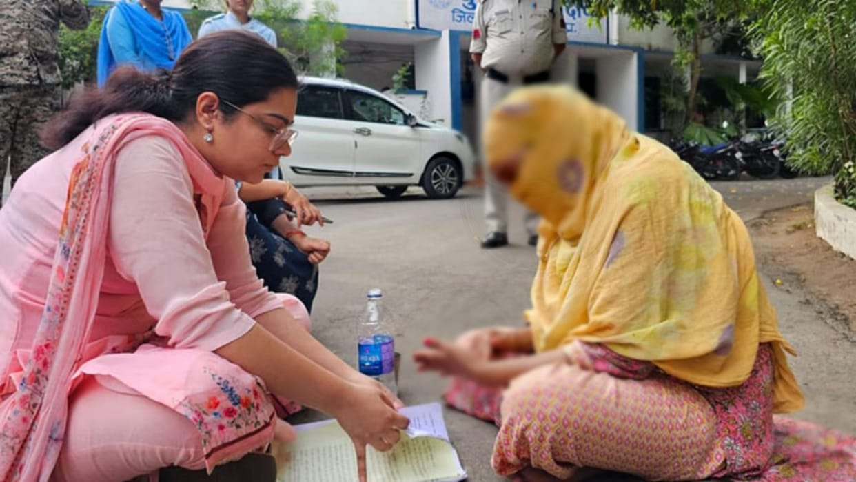 Rape victim on hunger strike outside SP office, has submitted memorandum six times