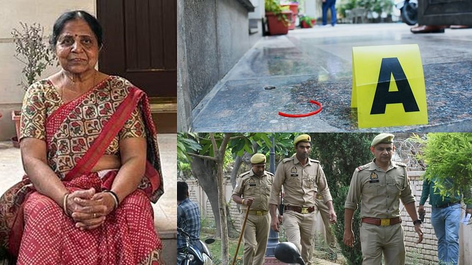 मुरादाबाद में बुजुर्ग महिला की हत्या