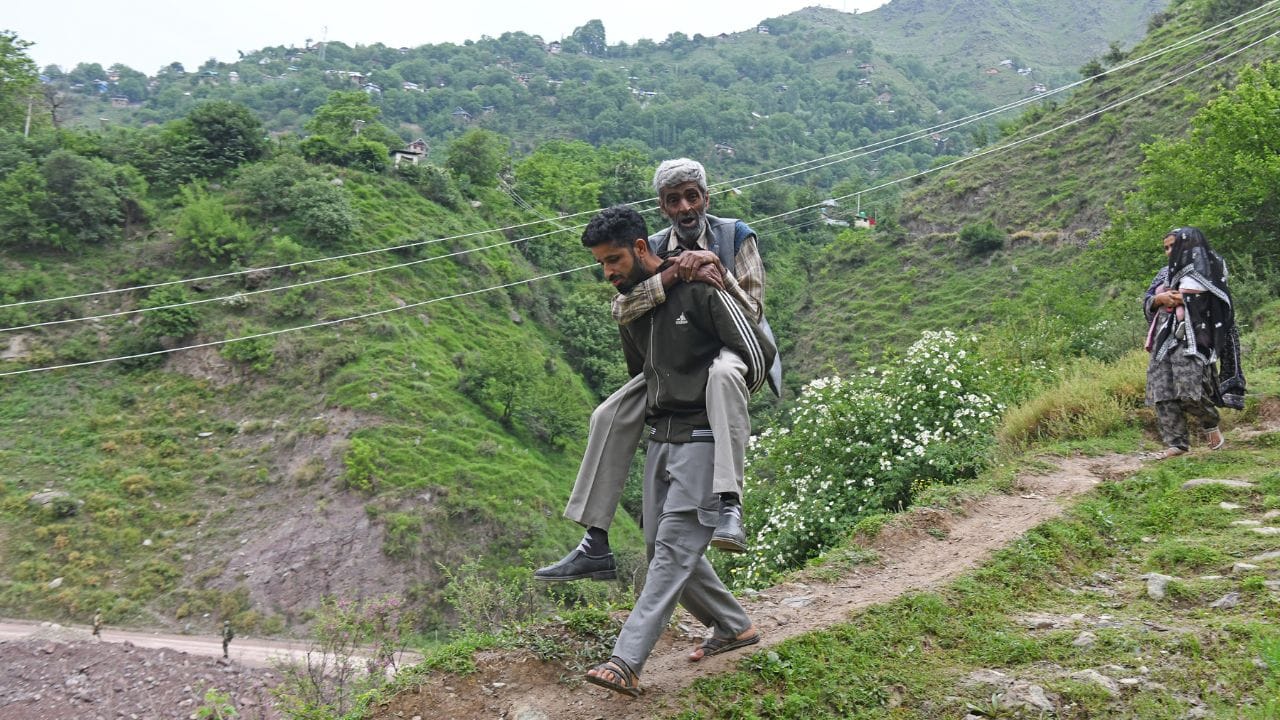 afte drone aatack villages of Uri are being evacuated