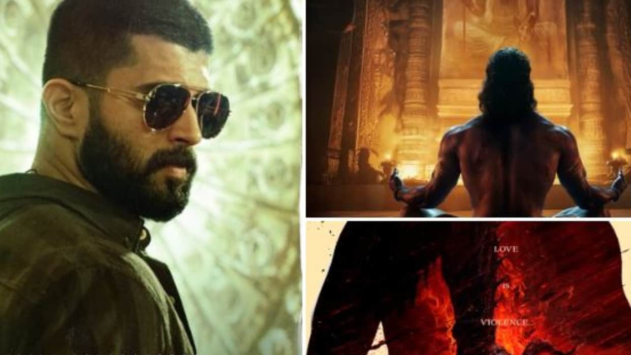 Vijay devarakonda shares new look from kingdom VD14 and SVC59 on his birthday