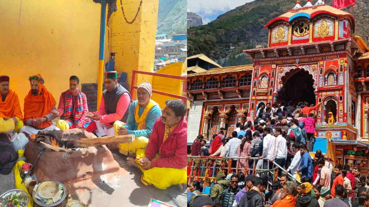 India Pakistan Tension Special puja and havan conducted at Badrinath Dham for army soldiers and PM Modi
