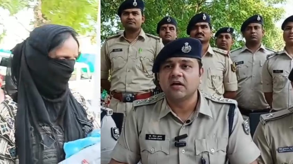 Bihar News : women with three newborn child thieves arrested patna bihar police